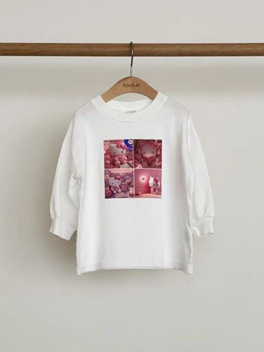 Hello Sweet Cat Tee Hello Sweet Cat Tee by Fondue for Baby - catalog view