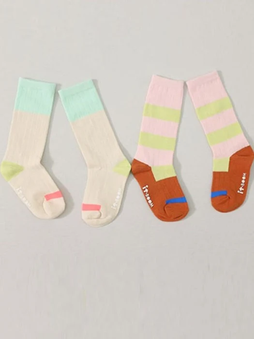 Printed Socks Set C (Set of 2) Printed Socks Set C (Set of 2) by Heart Baby for Child - catalog view