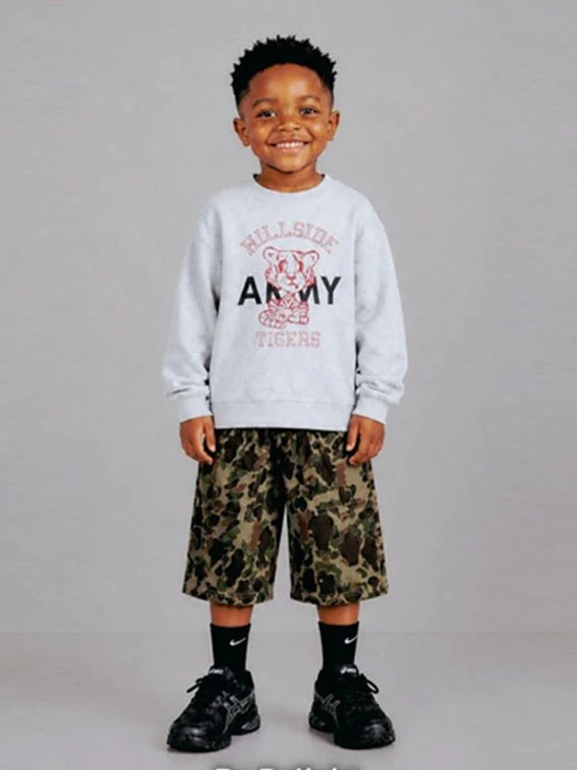 Leaf Camo Fatigue Pants (13~19) Leaf Camo Fatigue Pants (13~19) by Delight for Junior - catalog view