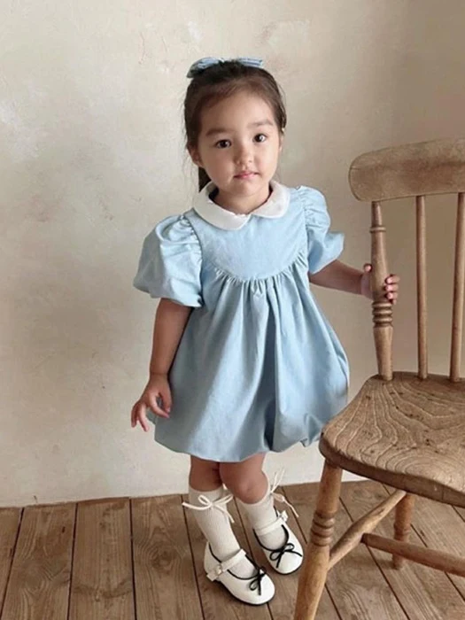 Rosé Collar Dress Rosé Collar Dress by Azalea for Child - catalog view