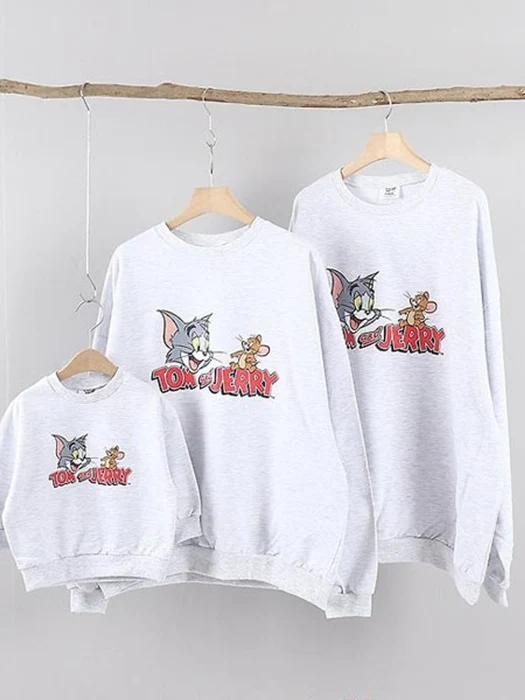TJ Sweatshirt (Family Look) (S~2XL) TJ Sweatshirt (Family Look) (S~2XL) by Heart Baby for Child - catalog view