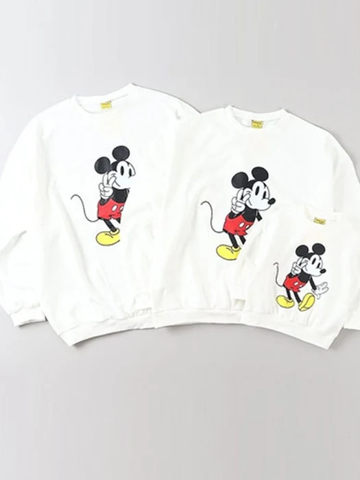 V MM Sweatshirt (Family Look) (3XL~4XL) V MM Sweatshirt (Family Look) (3XL~4XL) by Heart Baby for Junior - catalog view