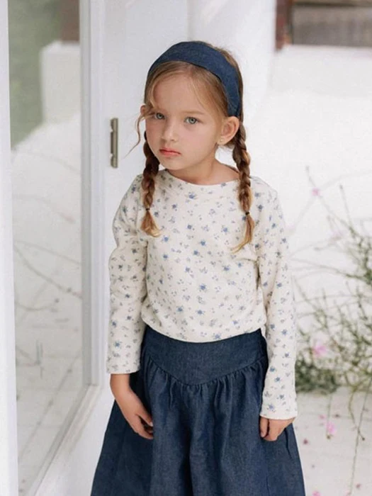 Floral Boat Neck Tee Floral Boat Neck Tee by Azalea for Child - catalog view