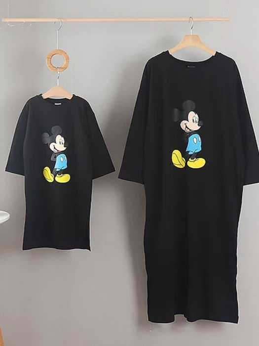 MM Long Split Dress (Mom Couple Look) (Mom) MM Long Split Dress (Mom Couple Look) (Mom) by Heart Baby for Mom + child - catalog view