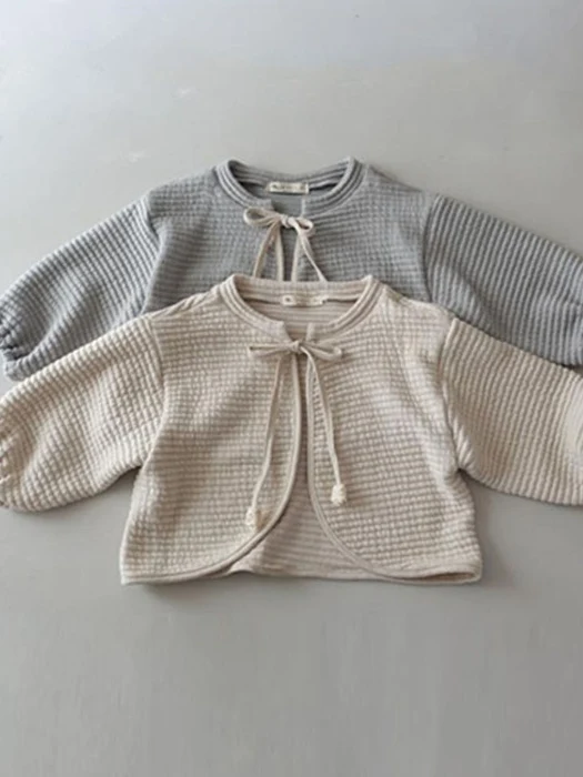 L Ribbon Cardigan L Ribbon Cardigan by JM Snail for Child - catalog view
