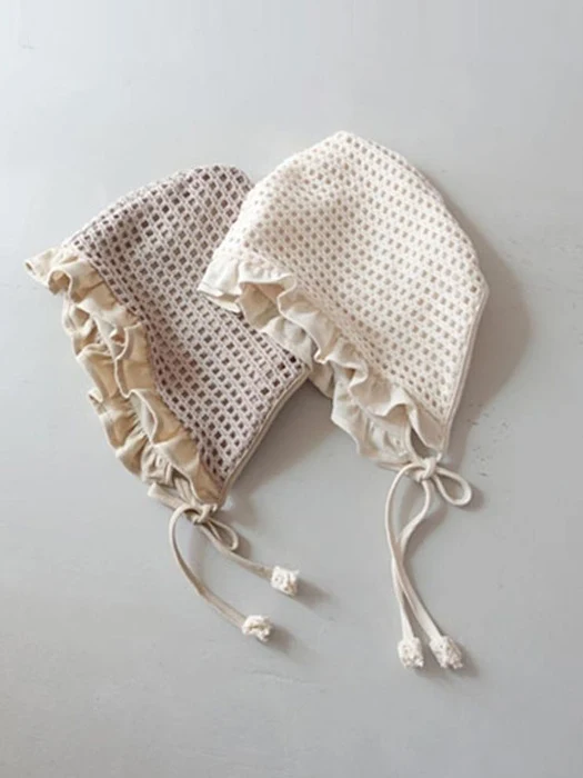 Cozy Frill Bonnet Cozy Frill Bonnet by JM Snail for Child - catalog view