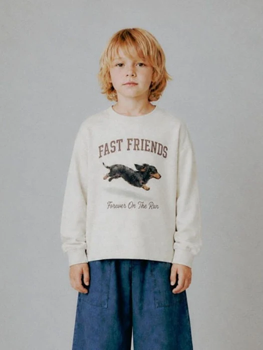 Friends Dog Tee (5~11) Friends Dog Tee (5~11) by Delight for Child - catalog view
