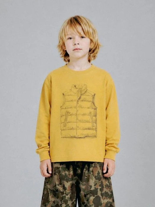 Padding Sketch Tee (5~11) Padding Sketch Tee (5~11) by Delight for Child - catalog view