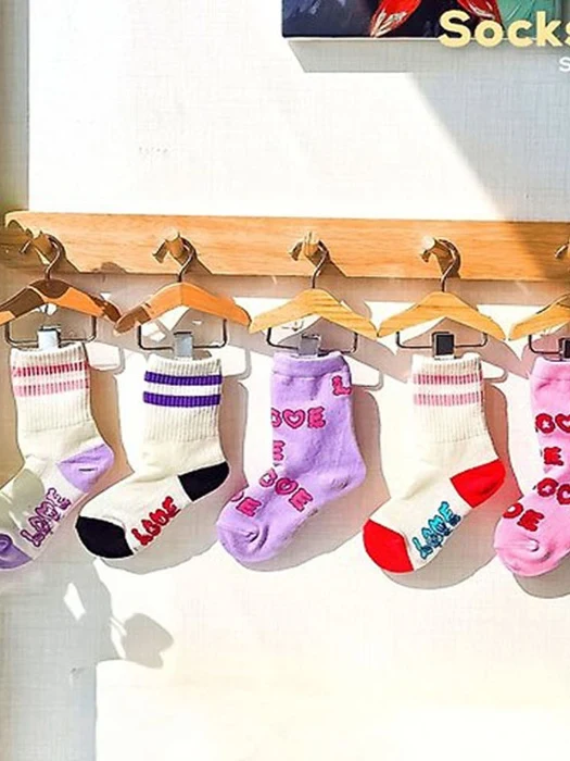 Pobbi Striped Socks by Ttottoa for Baby - catalog view