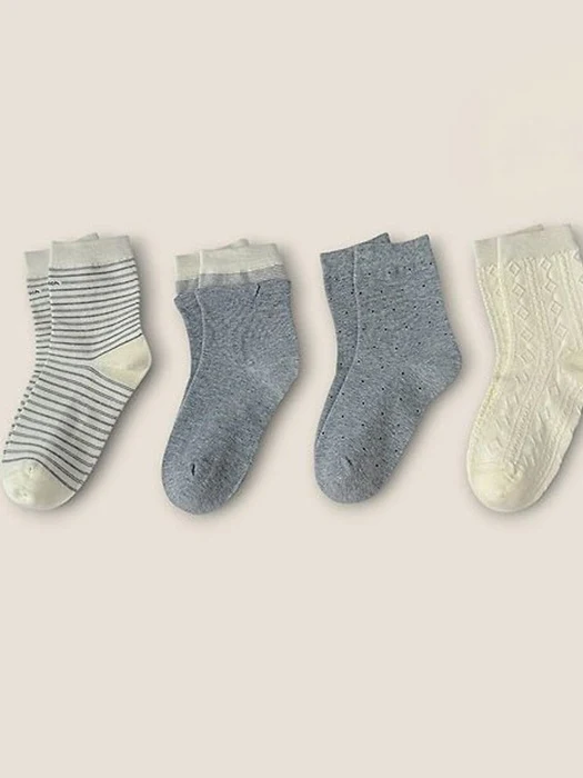 Huyu Modern 4-Pack Socks Set Huyu Modern 4-Pack Socks Set by Dudie for Child - catalog view