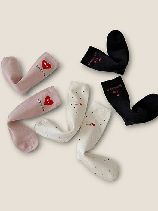 Lucky Heart 3-Pack Socks Set Lucky Heart 3-Pack Socks Set by Dudie for Child - catalog view