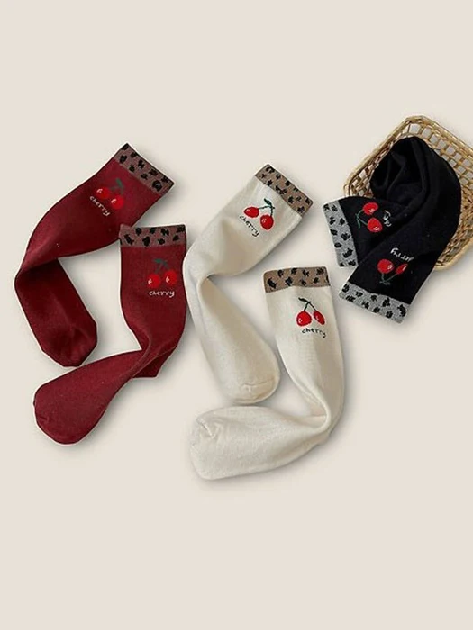 Cherry Hop 3-Pack Socks Set Cherry Hop 3-Pack Socks Set by Dudie for Child - catalog view
