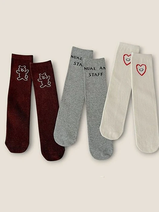 Steph 3-Pack Socks Set Steph 3-Pack Socks Set by Dudie for Child - catalog view