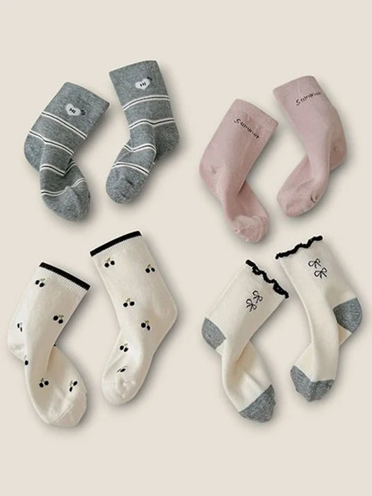 Reble 4-Pack Socks Set Reble 4-Pack Socks Set by Dudie for Child - catalog view