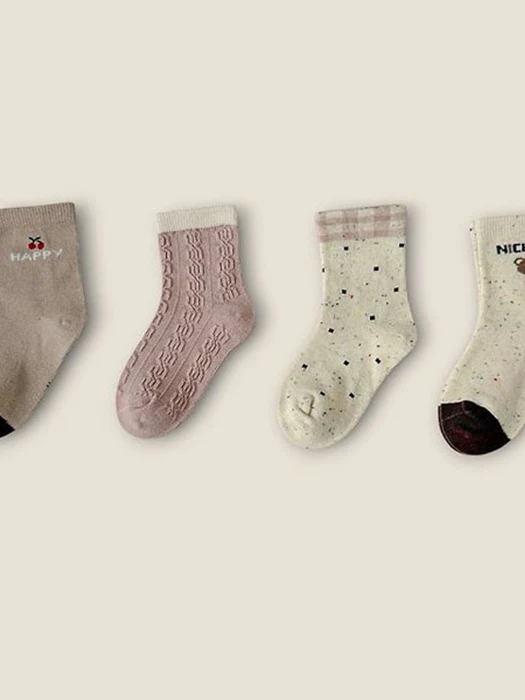 Nice Cherry 4-Pack Socks Set Nice Cherry 4-Pack Socks Set by Dudie for Child - catalog view