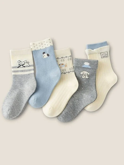 Bulldog 5-Pack Socks Set Bulldog 5-Pack Socks Set by Dudie for Child - catalog view