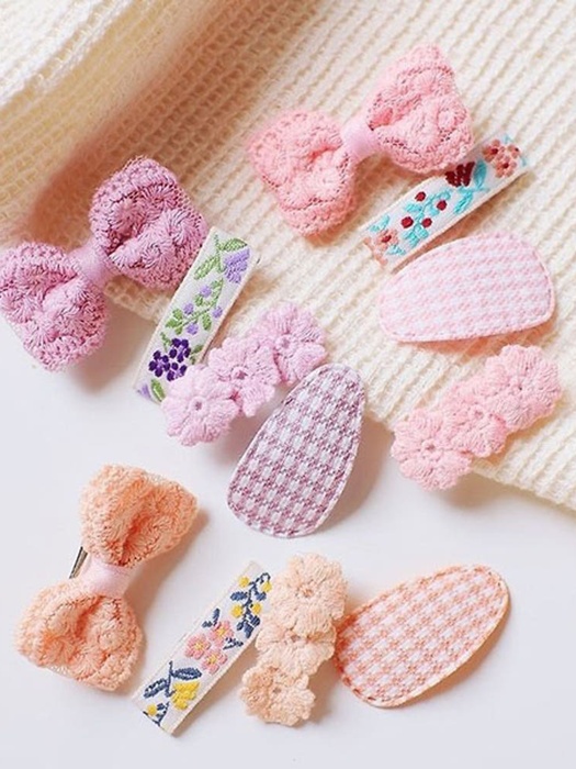 Pastel Creamy Hair Clip Set (3-Card Set) Pastel Creamy Hair Clip Set (3-Card Set) by Choco Maru for Child - catalog view