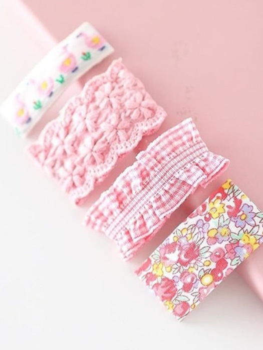 Pink Holic Hair Clip Set Pink Holic Hair Clip Set by Choco Maru for Child - catalog view