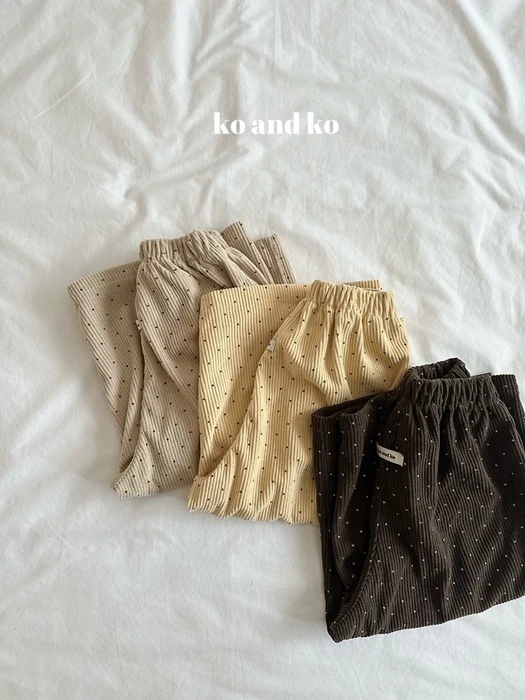 Corduroy Round Pants Corduroy Round Pants by Ko And Ko for Child - catalog view