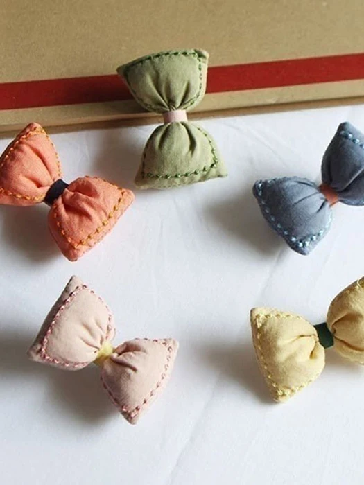 Stitch Chiffon Hair Clip Set Stitch Chiffon Hair Clip Set by Choco Maru for Child - catalog view