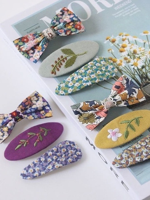 Garden Story Hair Clip Set Garden Story Hair Clip Set by Choco Maru for Child - catalog view