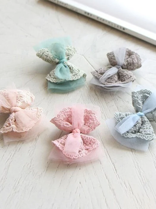 Elga Ribbon Hair Clip Set Elga Ribbon Hair Clip Set by Choco Maru for Child - catalog view