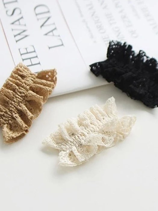 Arlin Lace Snap Hair Clip Set Arlin Lace Snap Hair Clip Set by Choco Maru for Child - catalog view