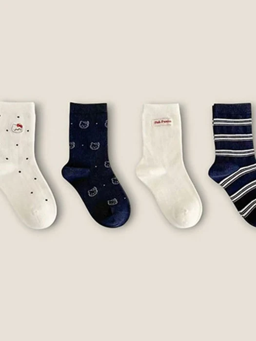 Premium Kiri 4-Pack Socks Set Premium Kiri 4-Pack Socks Set by Dudie for Child - catalog view