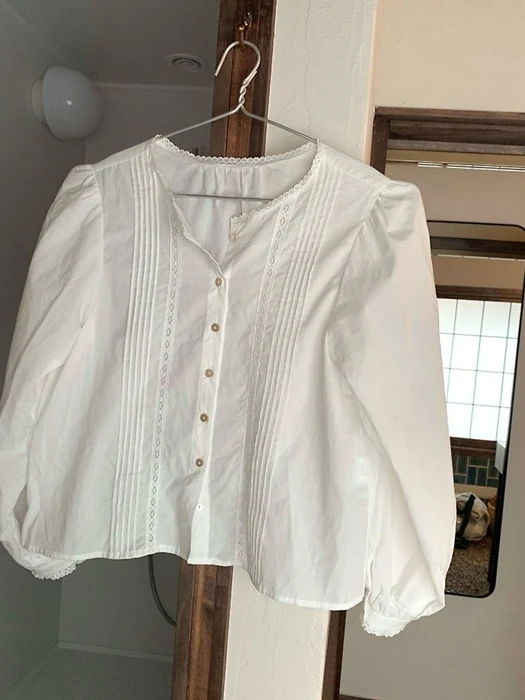 Tone Lace Blouse by Pomelo for Women - catalog view