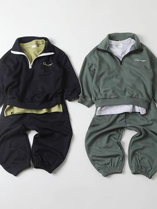 Good Day Top & Bottom Set Good Day Top & Bottom Set by With I for Child - catalog view