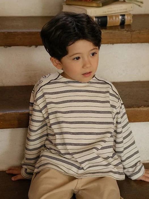 Jane Stripe Tee Jane Stripe Tee by Oren for Child - catalog view