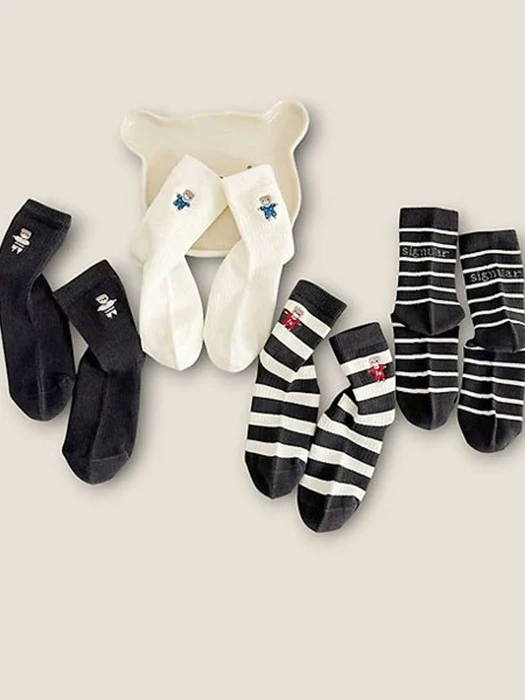Teddy 4-Pack Socks Set Teddy 4-Pack Socks Set by Dudie for Child - catalog view