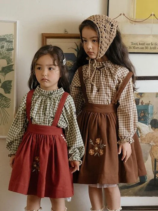 Manon Check Blouse Manon Check Blouse by Oren for Child - catalog view