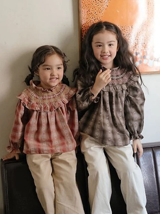 Matilda Smock Blouse by Oren for Child - catalog view