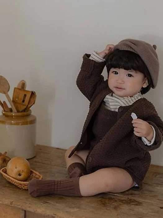 Blanc Knit Beret Blanc Knit Beret by Oren for Child - catalog view