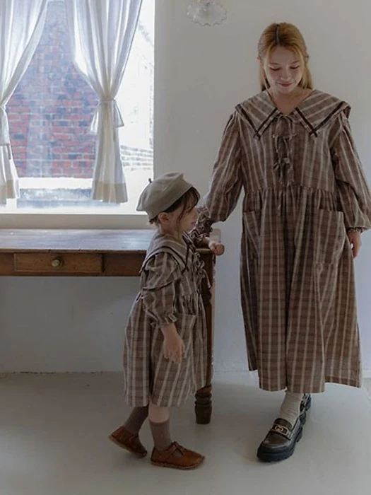 Mom) Manon Autumn Dress Mom) Manon Autumn Dress by Oren for Mom + child - catalog view