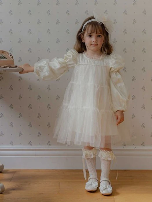 Kids) Cezanne Tulle Dress by Oren for Child - catalog view