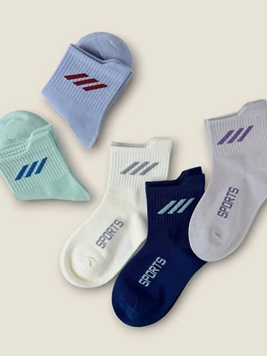 Three Sports 5-Pack Socks Set Three Sports 5-Pack Socks Set by Dudie for Child - catalog view