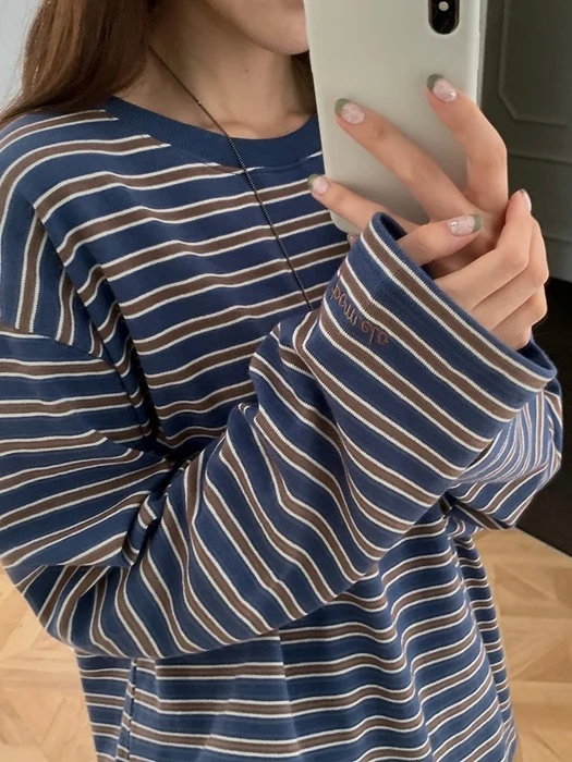 Toy Stripe Tee Toy Stripe Tee by Pomelo for Women - catalog view