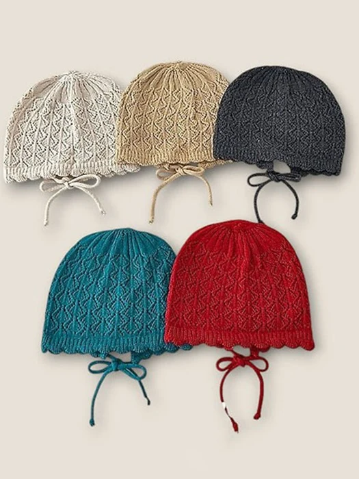 Wave Knit Bonnet Wave Knit Bonnet by Dudie for Child - catalog view
