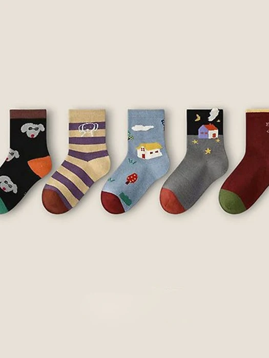 Night 5-Pack Socks Set Night 5-Pack Socks Set by Dudie for Child - catalog view