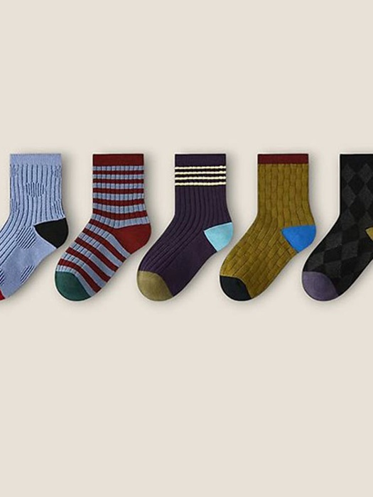 Goal Spa 5-Pack Socks Set Goal Spa 5-Pack Socks Set by Dudie for Child - catalog view