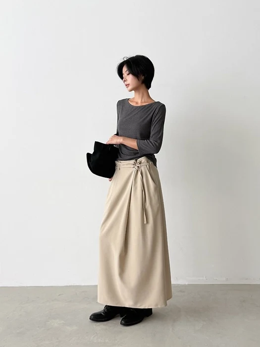 Basil Belt Skirt Basil Belt Skirt by Yikho for Women - catalog view
