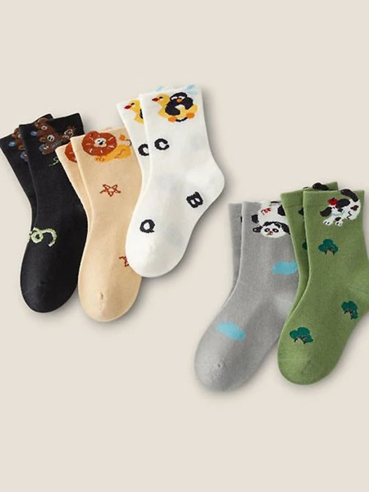Animals 5-Pack Socks Set Animals 5-Pack Socks Set by Dudie for Child - catalog view