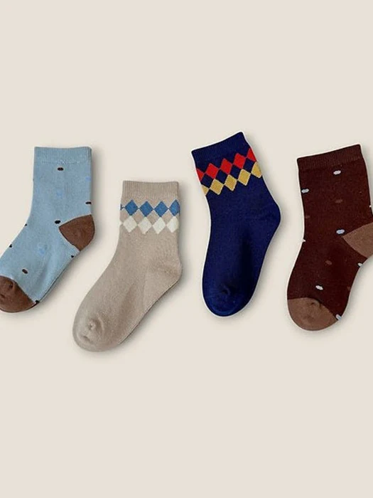 Jeomdai 4-Pack Socks Set Jeomdai 4-Pack Socks Set by Dudie for Child - catalog view