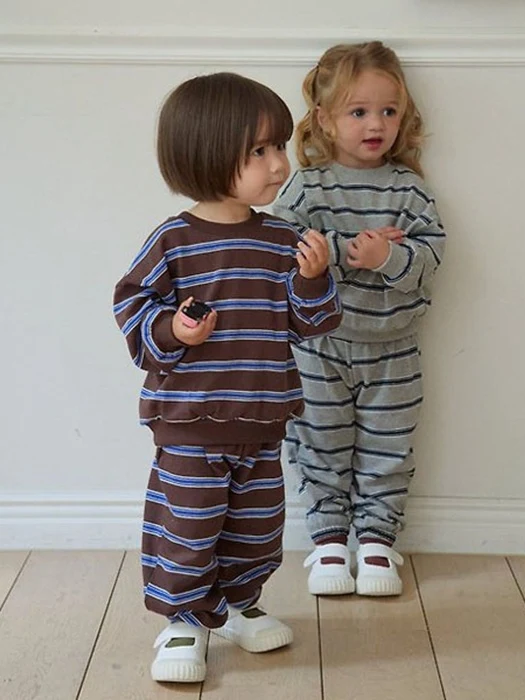 Striped Top & Bottom Set Striped Top & Bottom Set by Dajoa for Child - catalog view