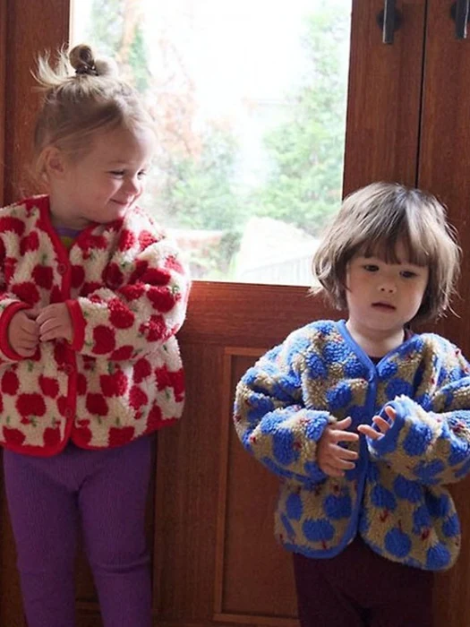 Apple Boucle Cardigan Apple Boucle Cardigan by Dajoa for Child - catalog view