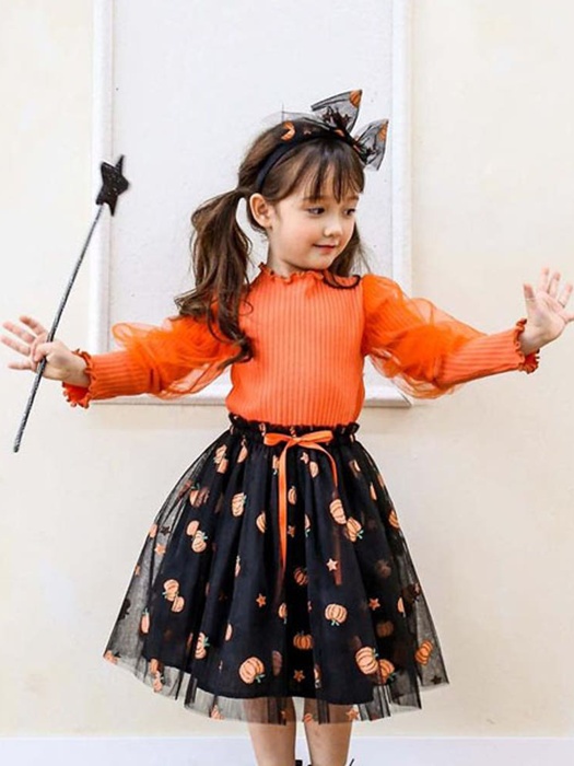 Pumpkin Ribbon Headband Pumpkin Ribbon Headband by Mini Recipe for Child - catalog view