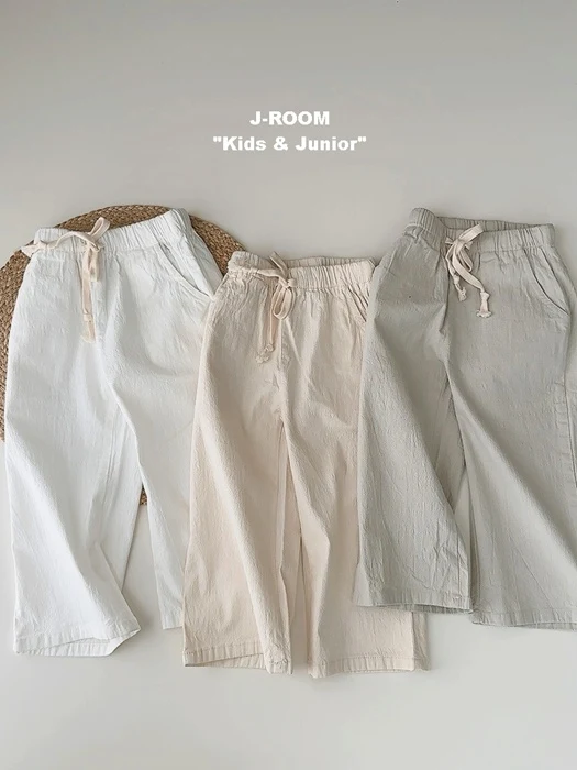 Special Price String Stretch Cotton Pants Special Price String Stretch Cotton Pants by J-Room for Child - catalog view