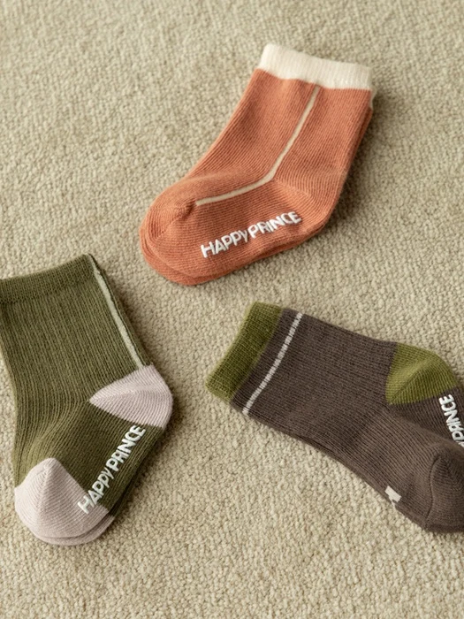Nero 3-in-1 Socks Set (set of 5) Nero 3-in-1 Socks Set (set of 5) by Kids Clara for Baby - catalog view